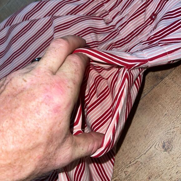 Matilda Jane Heart to Heart McIntosh Red Striped Knit Dress M - Picture 4 of 13